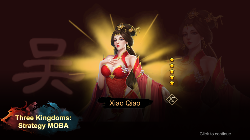 Three Kingdoms: Strategy MOBA - Xiao Qiao