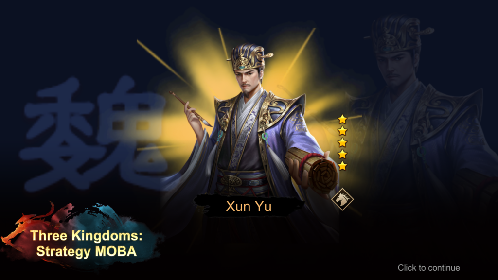 Three Kingdoms: Strategy MOBA - Xun Yu