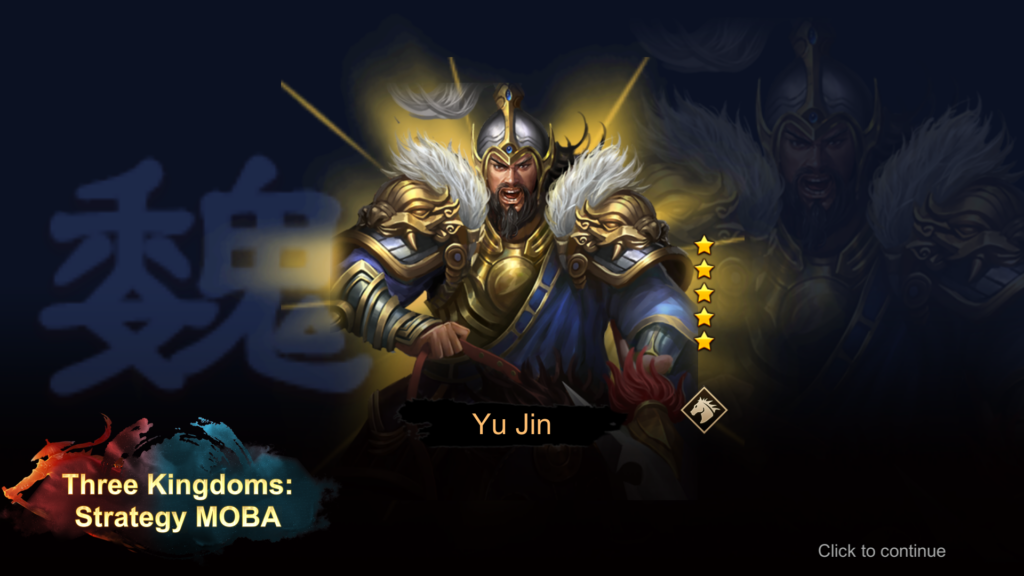 Three Kingdoms: Strategy MOBA - Yu Jin