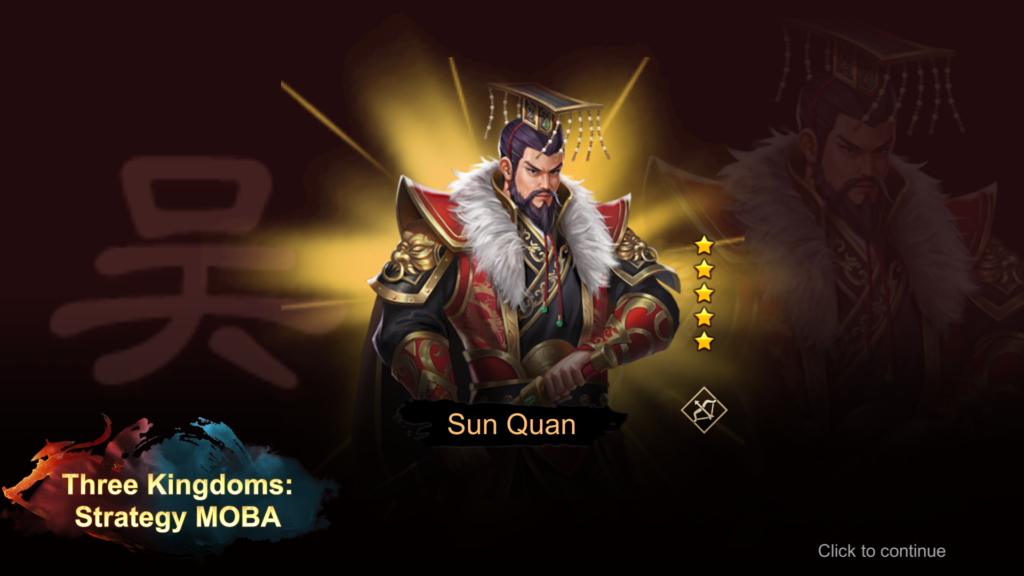 Three Kingdoms: Strategy MOBA - Sun Quan