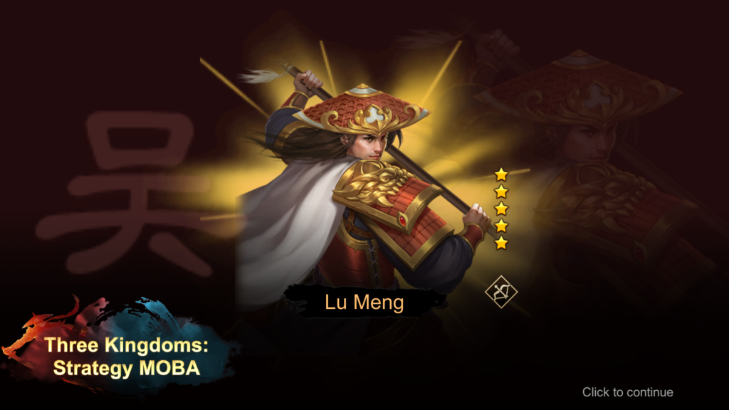 Three Kingdoms: Strategy MOBA - Lu Meng