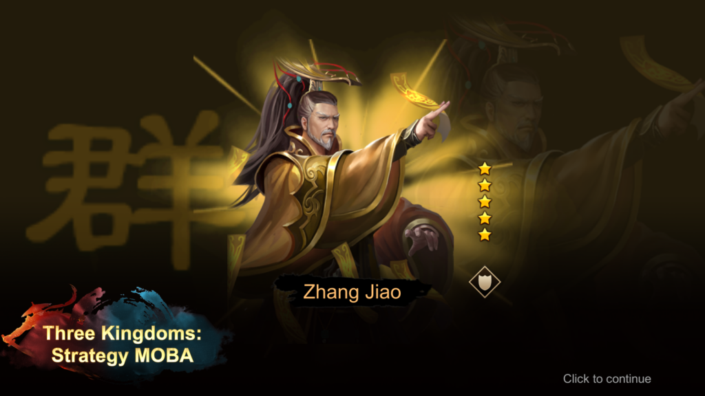 Three Kingdoms: Strategy MOBA - Zhang Jiao