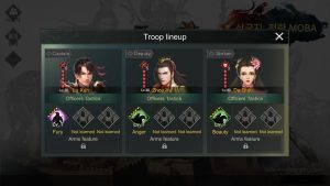 Three Kingdoms: Strategy MOBA : Lu Xun + Zhou Yu + Da Qiao