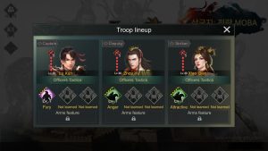 Three Kingdoms: Strategy MOBA : Lu Xun + Zhou Yu + Xiao Qiao