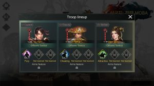 Three Kingdoms: Strategy MOBA : Lu Xun + Lu Meng + Xiao Qiao
