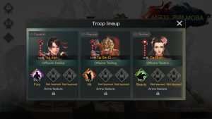 Three Kingdoms: Strategy MOBA : Lu Xun + Tai Shi Ci + Da Qiao