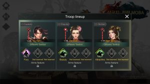 Three Kingdoms: Strategy MOBA : Lu Xun + Da Qiao + Xiao Qiao