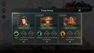 Three Kingdoms: Strategy MOBA : Zhou Yu + Lu Meng + Tai Shi Ci