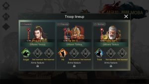 Three Kingdoms: Strategy MOBA : Zhou Yu + Tai Shi Ci + Huang Gai