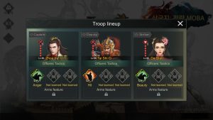 Three Kingdoms: Strategy MOBA : Zhou Yu + Tai Shi Ci + Da Qiao