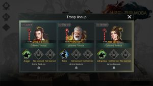 Three Kingdoms: Strategy MOBA : Zhou Yu + Huang Gai + Xiao Qiao