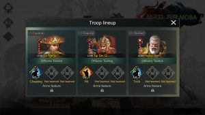 Three Kingdoms: Strategy MOBA : Lu Meng + Tai Shi Ci + Huang Gai