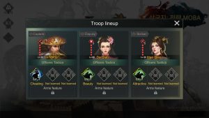 Three Kingdoms: Strategy MOBA : Lu Meng + Da Qiao + Xiao Qiao