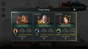 Three Kingdoms: Strategy MOBA : Tai Shi Ci + Huang Gai + Xiao Qiao