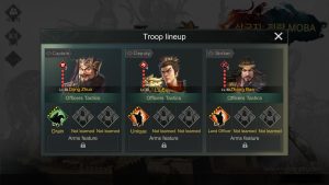 Three Kingdoms: Strategy MOBA : Dong Zhuo + Lu Bu + Zhang Bao